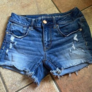 American eagle denim shorts
